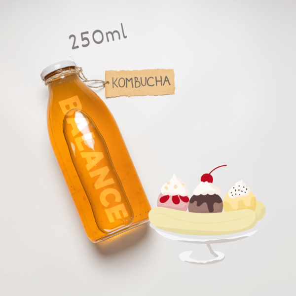 Kombucha Balance Banana Split