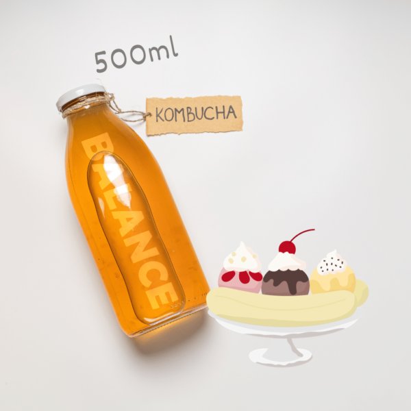 Kombucha Balance Banana Split