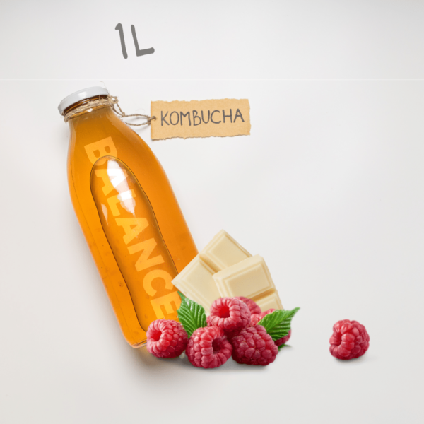 Kombucha Balance White Chocolate en Raspberry 1L