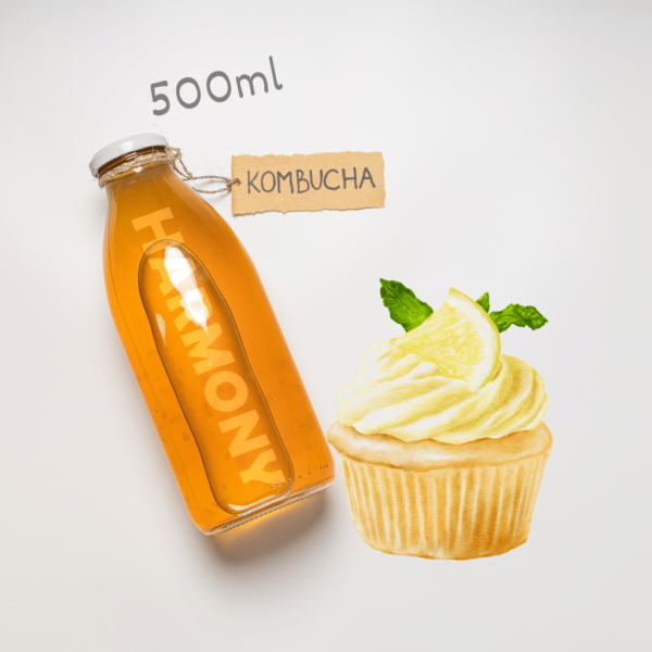 Kombucha Harmony Lemmon cake 500ml