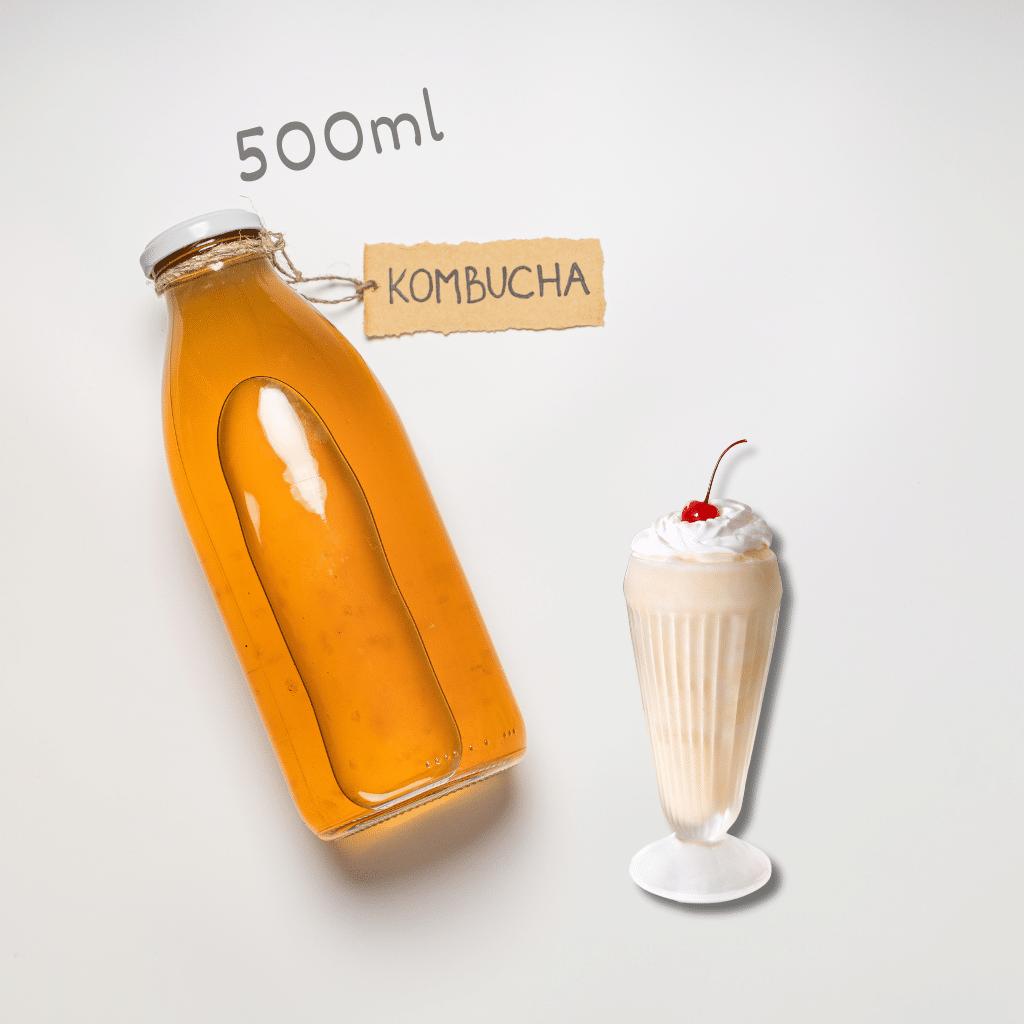 Kombucha Vaniila Milkshake 500ml