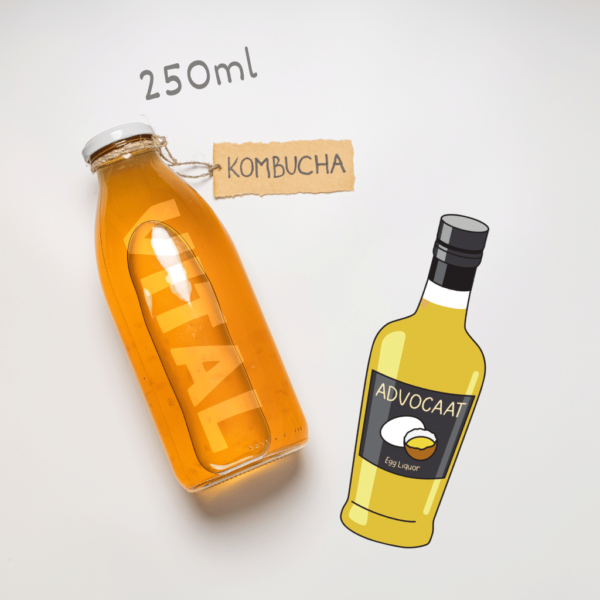 Kombucha Vital Advocaat 250ml