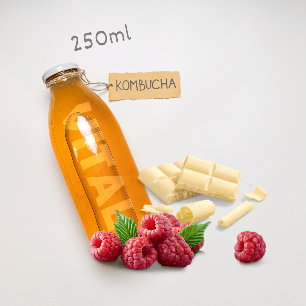 Kombucha Vital White Chocolate en Raspberry 250ml