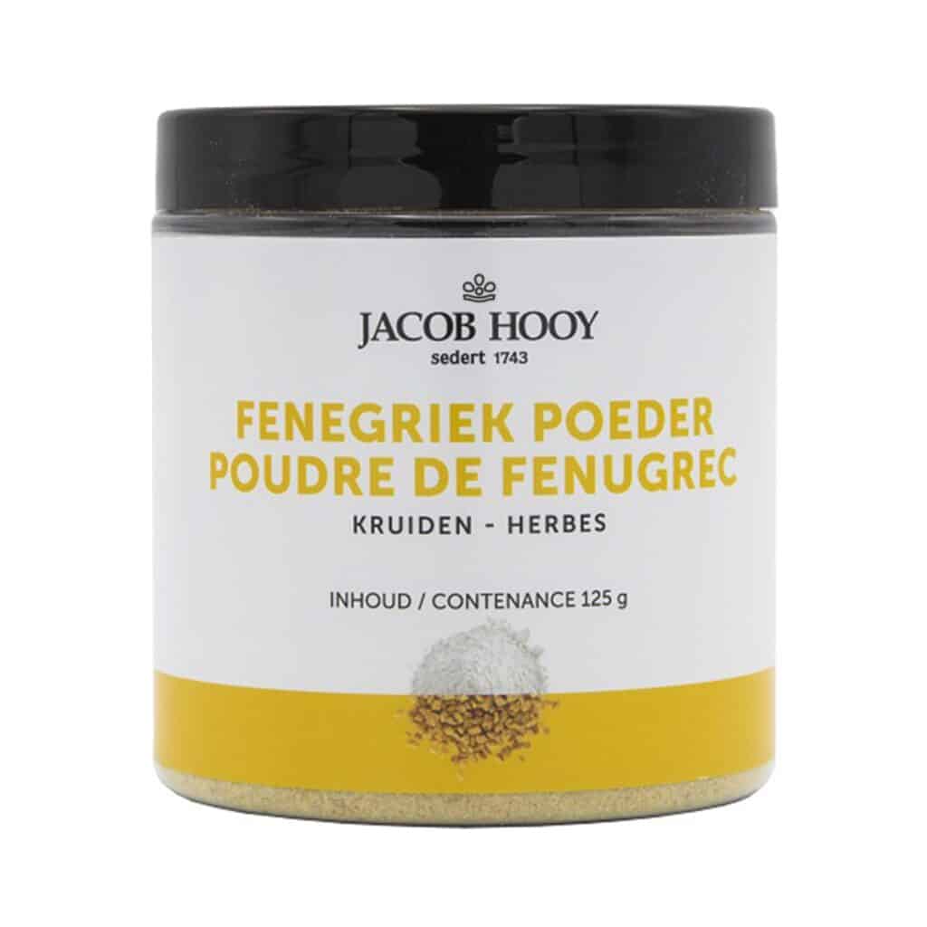 Fenegriekzaad gemalen pot 125 gram