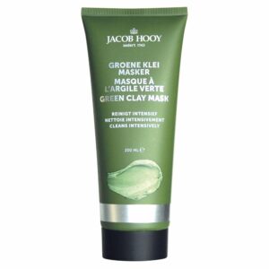 Groene klei masker