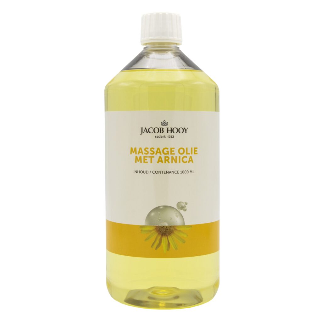 Massage olie met Arnica 1000ml