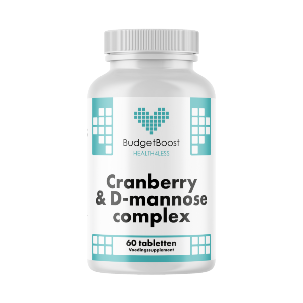 Budgetboost Cranberry + D Mannose complex 60 tabletten