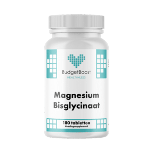 Budgetboost Magnesium Bisglycinaat 180 tabletten