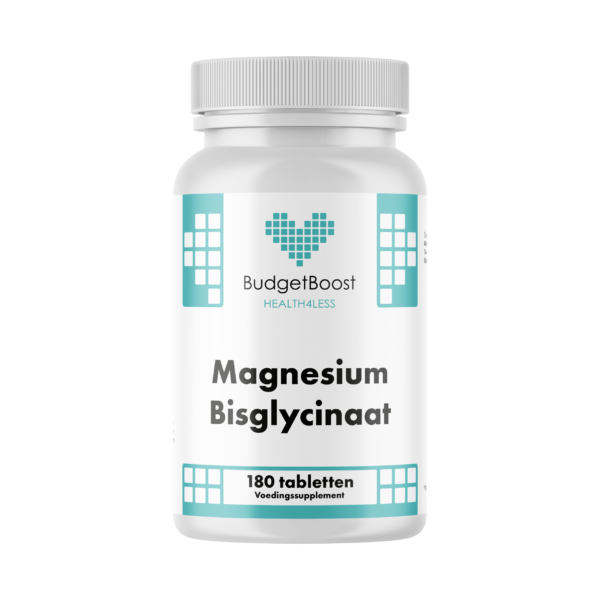 Budgetboost Magnesium Bisglycinaat 180 tabletten