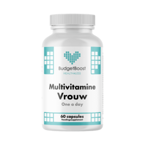 Budgetboost Multi Vitamine Vrouw One a day 60 capsules