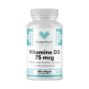 Budgetboost Vitamine D3 75 mcg 180 softgels